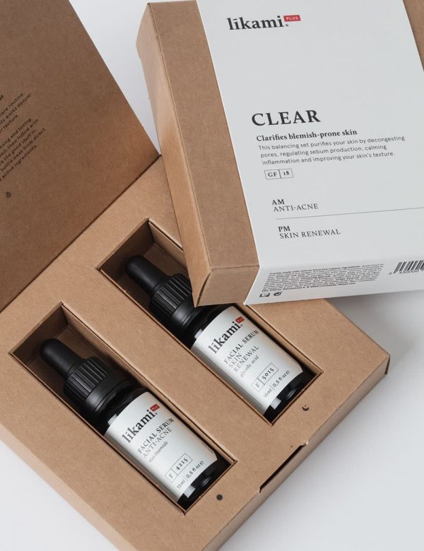 CLEAR Líkami PLUS - Serum set clarifies blemish-prone skin