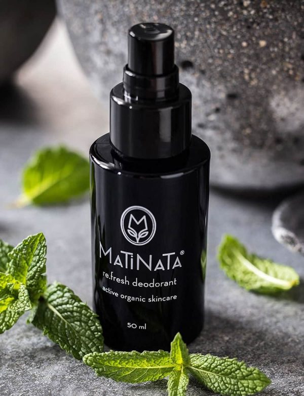 Re.Fresh vegan spray deodorant Matinata skincare