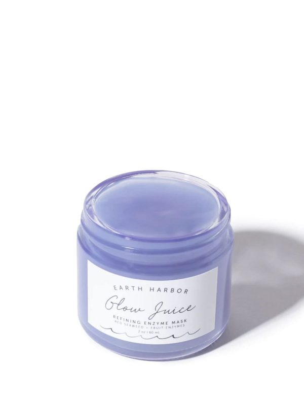 earth harbor Glow Juice Maschera Viso Enzimatica