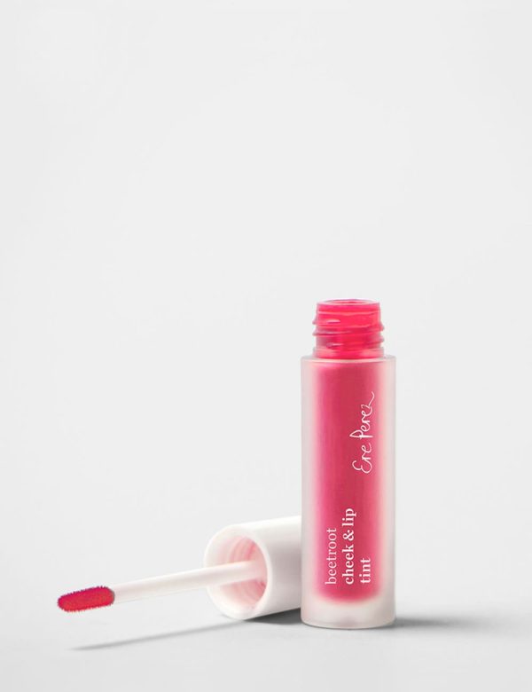 Ere Perez Fun Lip and Cheek Tint 100 pure Bright fuchsia pink colour