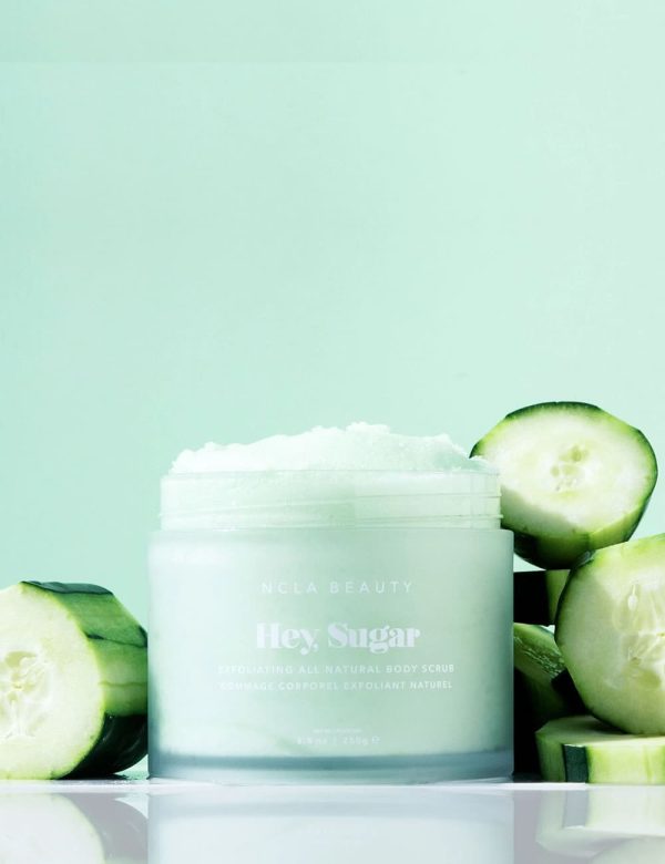 Hey Sugar Cucumber Body Scrub NCLA Beauty - 23st Beauty