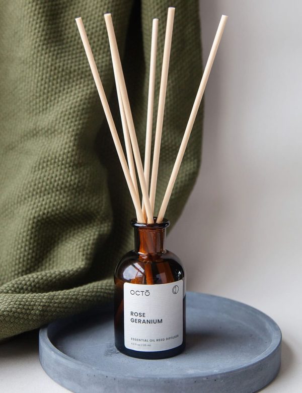 Octo Rose Geranium Reed Diffuser