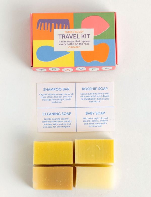 Travel Kit - 4 Organic Soaps FOEKJE FLEUR