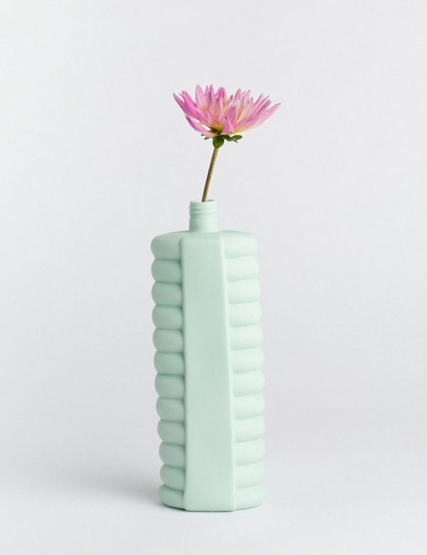 Porcelain Bottle Vase sustainable design FOEKJE FLEUR